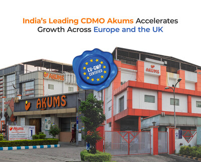 Akums Strengthens European and UK Presence — India’s Largest CDMO Expands Global Footprint