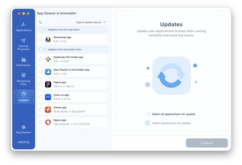 App Cleaner & Uninstaller - Updater