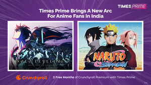 TIMES PRIME PARTNERS WITH CRUNCHYROLL TO BRING PREMIUM ANIME STREAMING TO MEMBERS