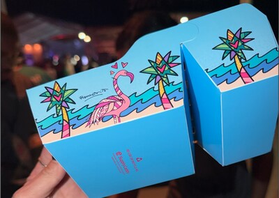 SupplyCaddy custom packaging at SOBEWFF's Burger Bash