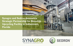Synagro and Sedron Announce Strategic Partnership for Biosolids Upcycling Facility in Indiantown, Florida