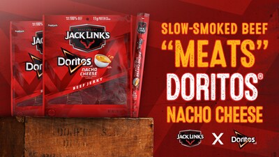 Jack Link's Doritos Nacho Cheese Flavored Beef Jerky