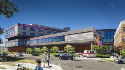 The new Mary Bridge Children’s Hospital tower set to open in spring 2026.