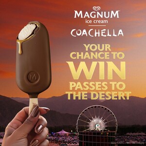 Magnum Brings Dessert to the Desert as Coachella's First-Ever Frozen Dessert Sponsor