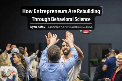 Entrepreneurs celebrating collaboration and growth at Innerworld Mastery with Ryan Zofay