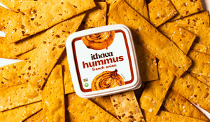 FIREHOOK AND ITHACA HUMMUS UNVEIL LIMITED-EDITION FRENCH ONION CRACKER