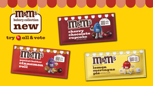 M&amp;M'S® Flavor Vote Returns To Celebrate NEW Bakery Inspired Collection