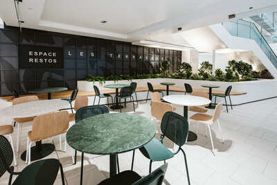Le Centre Eaton de Montréal dévoile Les Terrasses un nouvel espace restos rendant hommage à son histoire