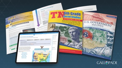 Gallopade's All-New Social Studies Curriculum for Tennessee Makes Teaching Easier, and Learning Fun