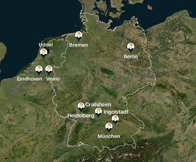 Showrooms Deutschland Tuinmaximaal