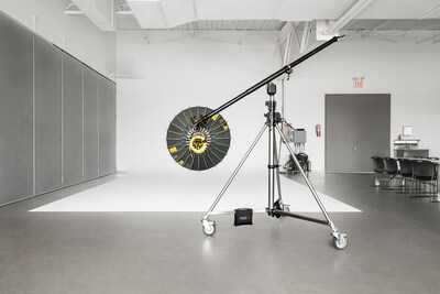 Studio 8
Dimensions: 42’9”W x 42’D x 11’8”H to
Beams / 15’–18’ Slope of Ceiling
Cyclorama: One Wall,
18’W x 21’6”D x 16’H
West Facing Windows: Wall of 2,
17’9”W x 10’H / Blackout Capable Studio 8
Dimensions: 42’9”W x 42’D x 11’8”H to
Beams / 15’–18’ Slope of Ceiling
Cyclorama: One Wall,
18’W x 21’6”D x 16’H
West Facing Windows: Wall of 2,
17’9”W x 10’H / Blackout Capable