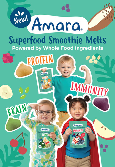 Amara Launches Superfood Smoothie Melts
