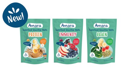 Amara Superfood Smoothie Melts: Protein, Immunity, and Brain