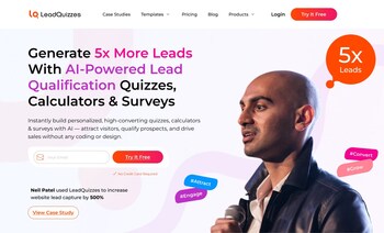 LeadQuizzes - AI Lead Qualification Quiz for Online Marketers