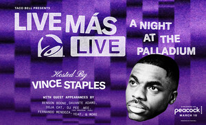 LIVE MÁS LIVE DE TACO BELL REGRESA COMO UN ESPECTÁCULO IMPERDIBLE DONDE LAS REVELACIONES DEL MENÚ 2026 SE ENCUENTRAN CON EL BRILLO DE HOLLYWOOD - TRANSMITIDO POR PRIMERA VEZ EN PEACOCK