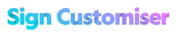 Sgin Customiser Logo (PRNewsfoto/Sign Customiser)