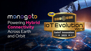 Monogoto Receives 2025 Satellite IoT Innovation Award from IoT Evolution World