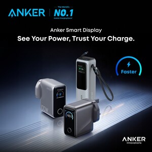 Anker Unveils Game-Changing Smart Display Charging Lineup in Malaysia, Cementing Its Status as the World's No.1 Charging Brand