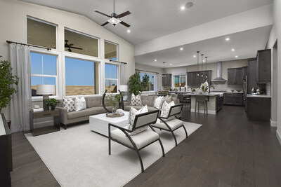 The Melody is one of five thoughtfully designed Richmond American floor plans available at Finley Farms in Washington, Utah.