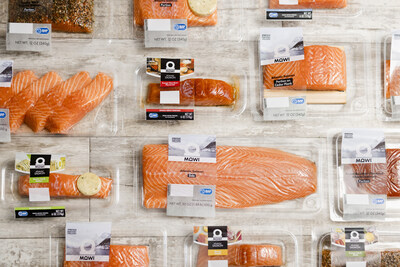 Mowi skin-packed salmon variety, expertly prepared and packaged for freshness, quality, and consistent performance across retail and foodservice.