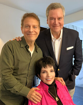 Michael Feinstein, Sam Haskell and Liza Minnelli