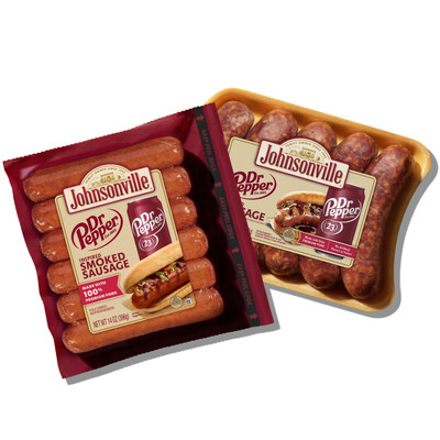 FROM HYPE TO BITE: JOHNSONVILLE’S FIRST-OF-ITS-KIND DR PEPPER® INSPIRED SAUSAGE ARRIVES MARCH 1