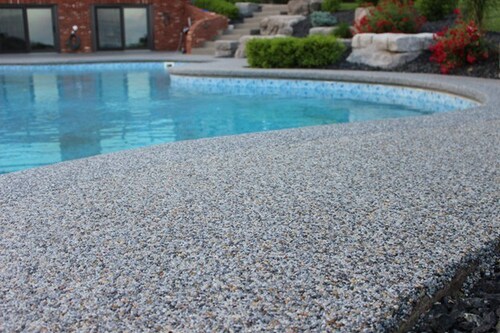 Vuba Stone Coating for Pool Deck