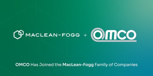 MacLean-Fogg Acquires OMCO, Strengthening 100 Years of U.S. Manufacturing