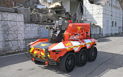 Hyundai Motor Group Donates Unmanned Firefighting Robots to Korea National Fire Agency for Safeguarding Firefighters
