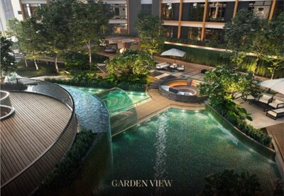 Armani Hallson KLCC (Photo Credit - Armani Group)_Garden View (PRNewsfoto/Leo International Group)