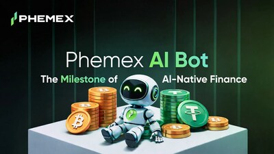 Phemex Unveils AI Bot, Marking A Product Milestone of Its AI-Native Revolution (PRNewsfoto/Phemex) Phemex Unveils AI Bot, Marking A Product Milestone of Its AI-Native Revolution (PRNewsfoto/Phemex)