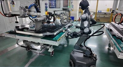 Spirit AI’s “Moz1” robot operating on a CATL battery production line Spirit AI’s “Moz1” robot operating on a CATL battery production line