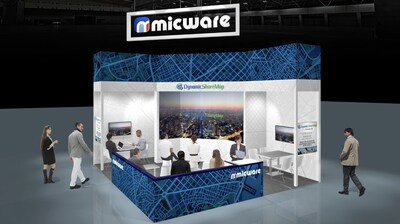 MICWARE Stand: MWC2026. This image is a conceptual digital rendering of the Companyโs stand. MICWARE Stand: MWC2026. This image is a conceptual digital rendering of the Companyโs stand.