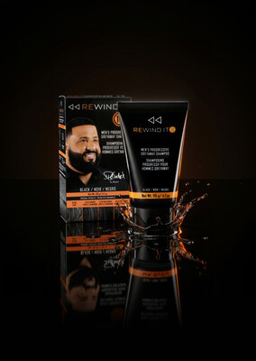 DJ Khaled for Rewind It 10 Men's Progressive Greyaway Shampoo (PRNewsfoto/Rewind It 10)