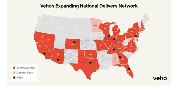 Veho Builds West: New Hubs, 66 Markets, and Delivery as a Growth Lever for E-commerce Brands