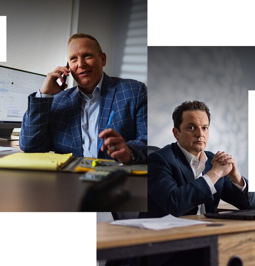 Ryan Perdue and Joel Simon