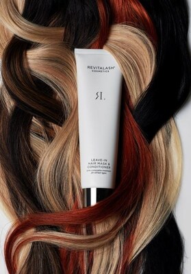 Máscara e condicionador de cabelo leave-in RevitaLash Cosméticos