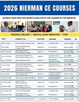 Nierman Practice Management CE Class