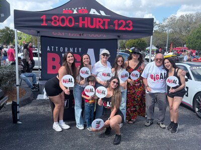 Attorney Big Al Booth Supercar Saturday Florida Event 2026