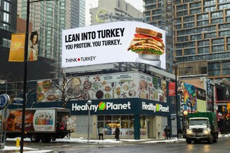 New ‘You Turkey’ billboard near Sankofa Square in Toronto, ON (CNW Group/Think Turkey)