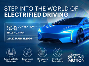 Sgcarmart Announces "Beyond Motion" Singapore's First Immersive Mobility Experience on March 21-22, 2026, Featuring Leading EV Brands, Industry Experts, and Future Forward Talks