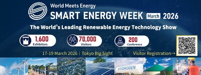 Smart Energy Week 2026 Opens in Tokyo, Bringing Together 1,600 Exhibitors to Unveil the Next Wave of Energy Transition Innovations