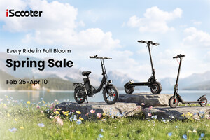 iScooter begrüßt den Frühling mit stadtverträglicher Mobilität und einer saisonalen Ride-Kampagne in Deutschland