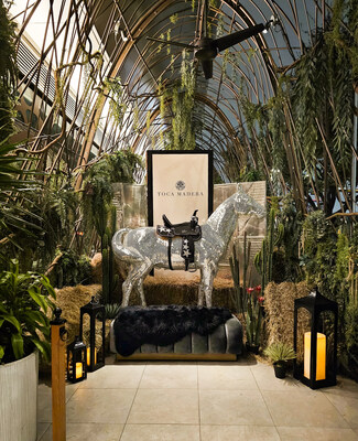 Toca Madera's Disco Horse Installation (credit: Noble 33)