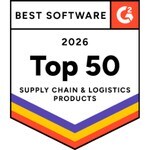 2026 G2 Top 50 Recipient Supply Chain and Logistics Products - RF-SMART