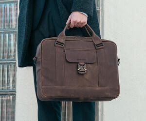 WaterField Designs Introduces Lexington Leather Brief, a Structured Full-Grain Leather Briefcase for Modern Professionals