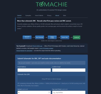 Tomachie Launches AI-Assisted PCB Schematic Analysis with Intelligent Test Point Insertion for Altium, Kicad and other tools