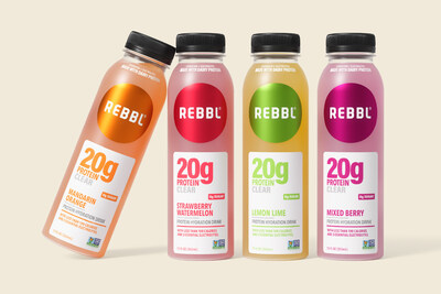 REBBL Clear Protein lineup REBBL Clear Protein lineup