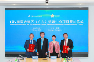 TÜV Rheinland Signs Cooperation Agreement with Guangzhou Huangpu District Government to Establish GBA (Guangdong) Operation Center