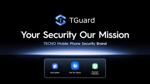 TECNO Debuts Its Security Brand of TGuard at MWC 2026, Featuring Industry's First Off-Grid Device Search Technology
